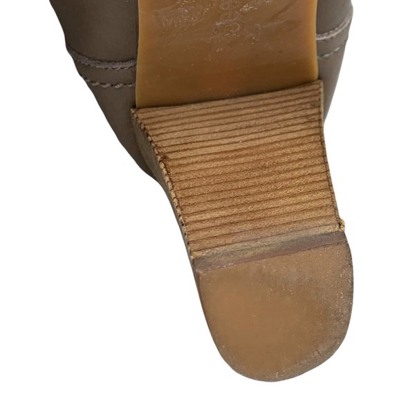 See By Chloe Brown Leather Mid Calf Boots Size 7 - Picture 14 of 16